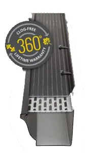 DoublePro Continuous Hanger Leaf Guard Eavestrough