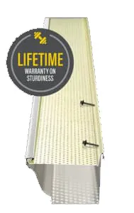 T-Rex Continuous Hanger Leaf Guard Eavestrough