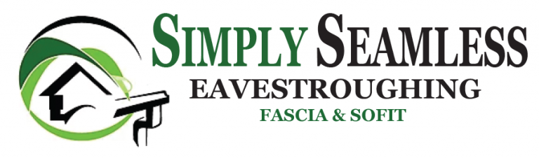 simply seamless eavestroughing logo