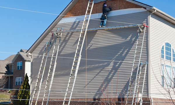 vinyl siding installation